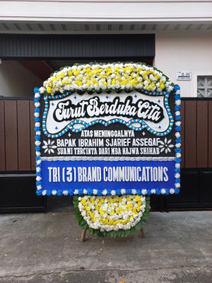 Papan Bunga Duka di Bangkirayen